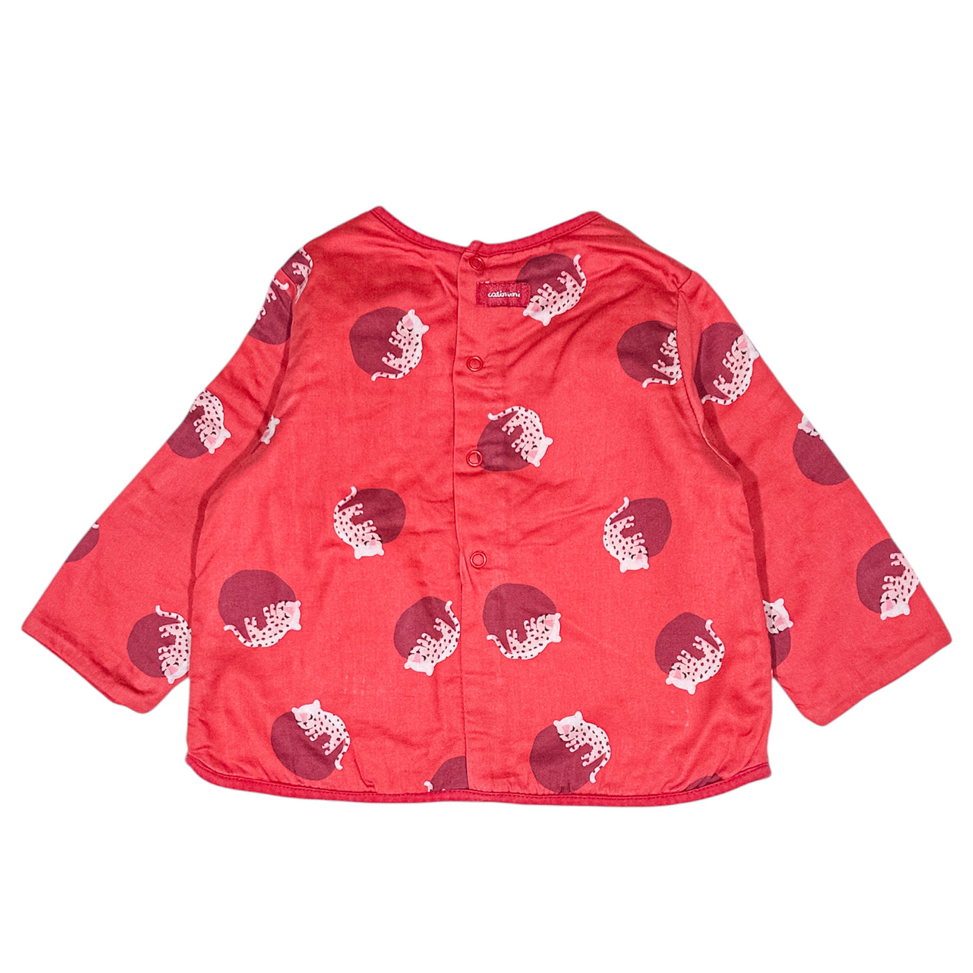 T-Shirt à manches longues de seconde main en coton pour bébé fille de 9 mois - Vue 2