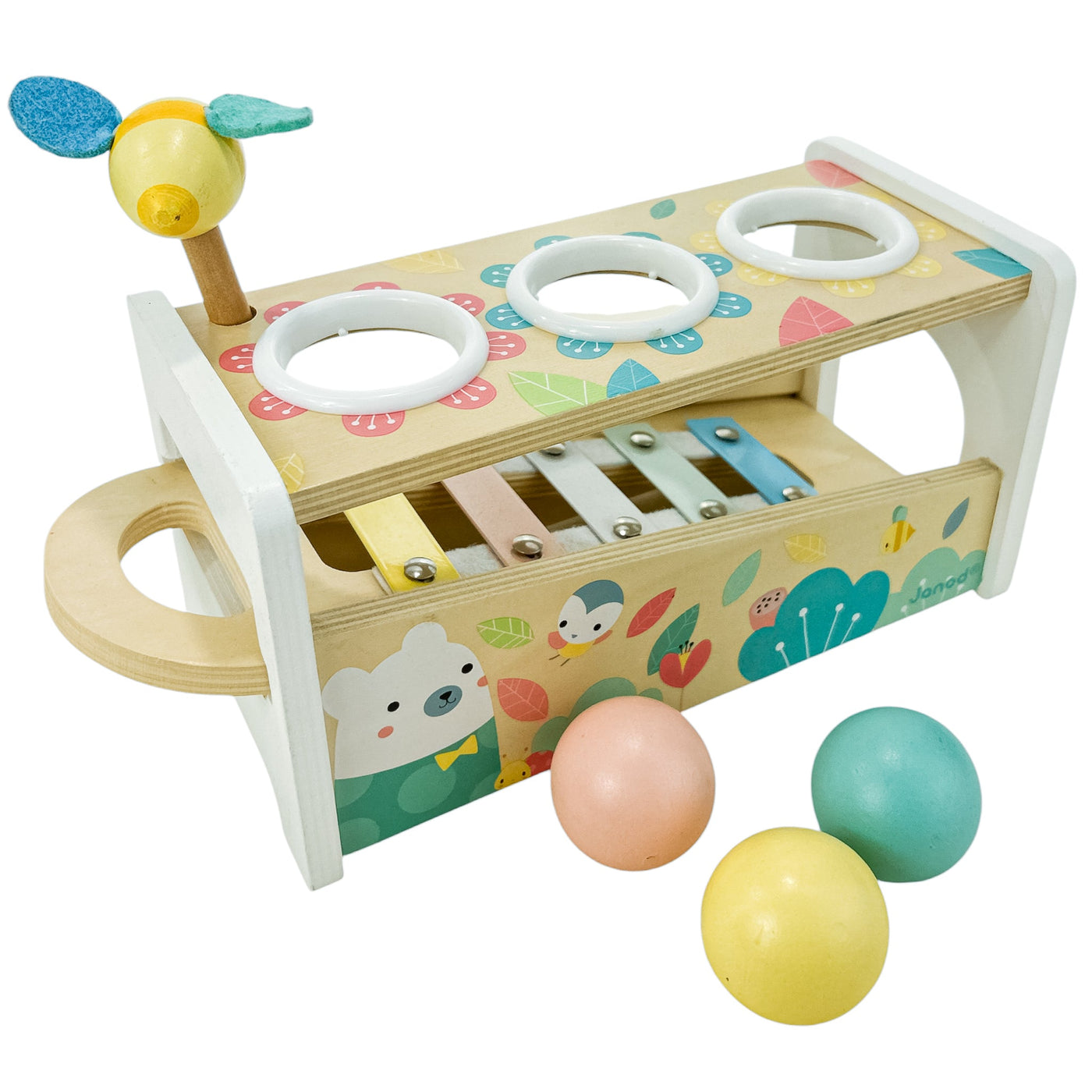 Jouet d'éveil "Tap Tap Xylo Pure" de seconde main en bois pour enfant à partir de 12 mois - Vue 1
