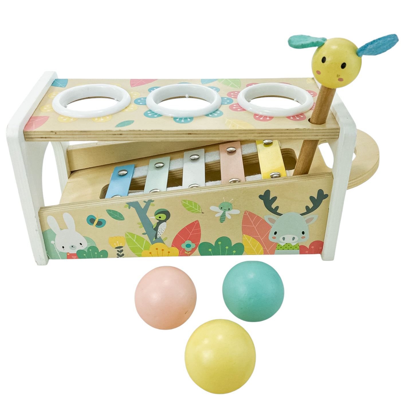 Jouet d'éveil "Tap Tap Xylo Pure" de seconde main en bois pour enfant à partir de 12 mois - Vue 2
