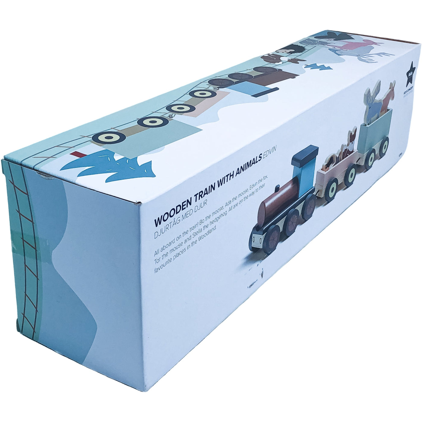 Train "Train de jeu en bois avec animaux" de seconde main pour enfant à partir de 12 mois - Vue 2
