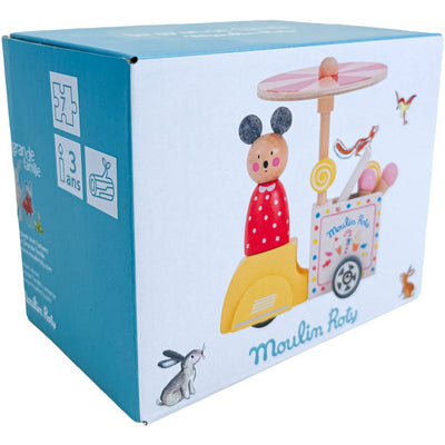 Set d'imitation "Triporteur du glacier" de seconde main en bois pour enfant à partir de 3 ans - Vue 2