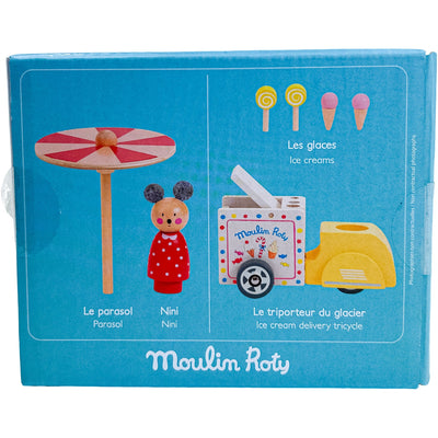 Set d'imitation "Triporteur du glacier" de seconde main en bois pour enfant à partir de 3 ans - Vue 3