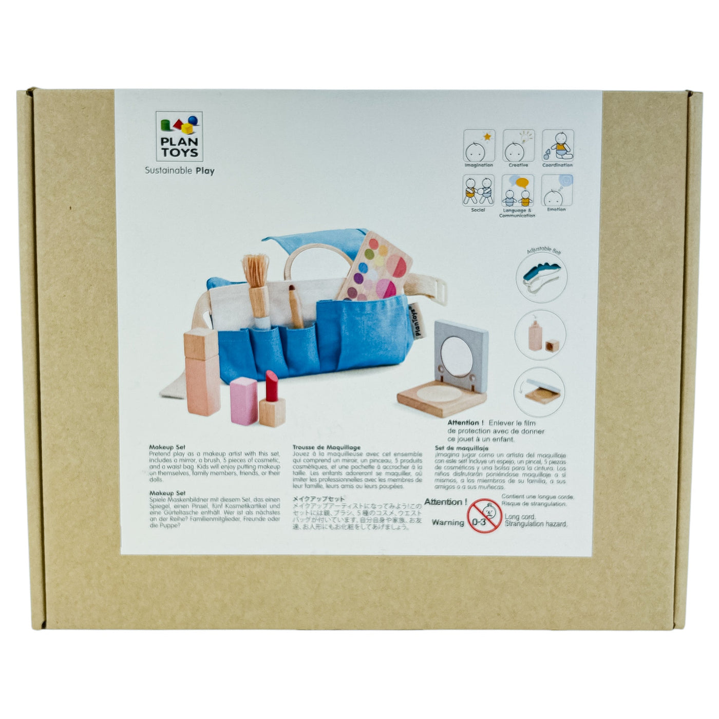 Trousse de maquillage "Trousse de maquillage" de seconde main en bois pour enfant à partir de 3 ans - Vue 3