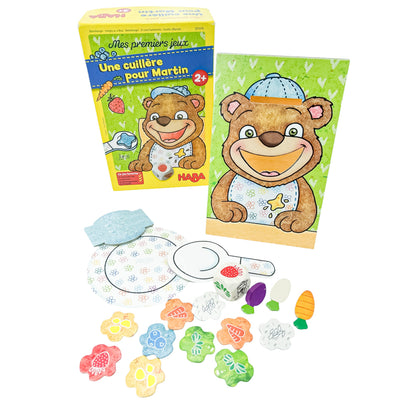 Jeu éducatif "Une cuillère pour Martin" de seconde main en carton pour enfant à partir de 24 mois - Vue 1