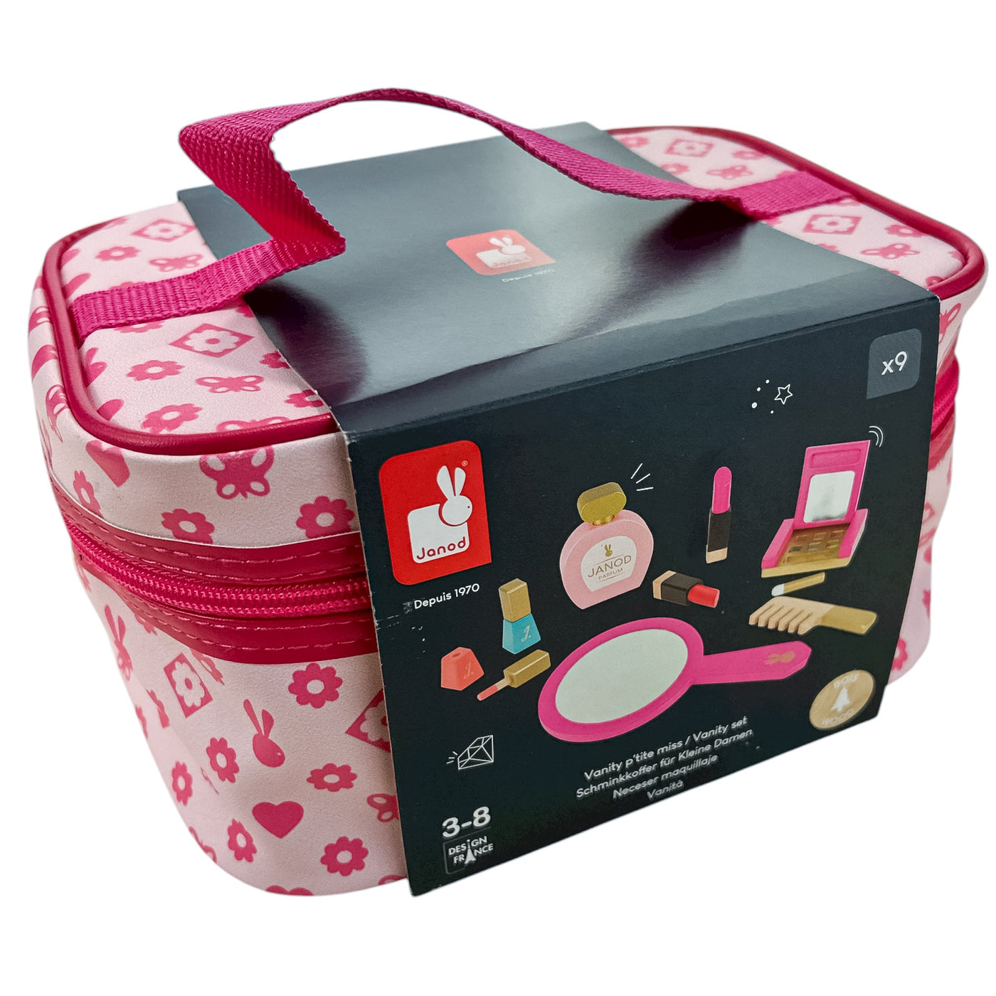 Trousse de maquillage "Vanity enfant P'tite Miss" de seconde main en bois pour enfant à partir de 3 ans - Vue 1