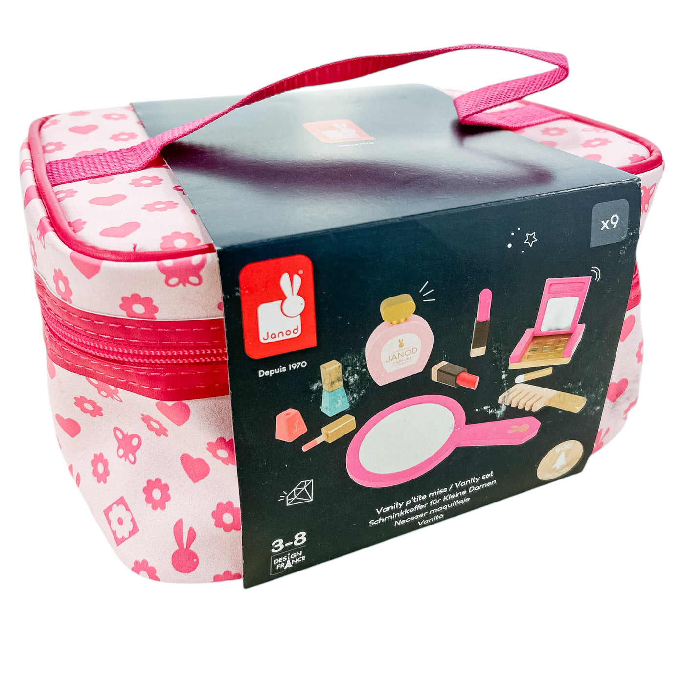 Trousse de maquillage "Vanity enfant P'tite Miss" de seconde main en bois pour enfant à partir de 3 ans - Vue 1