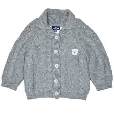 Veste de seconde main en coton et laine pour bébé garçon de 12 mois - Vue 1