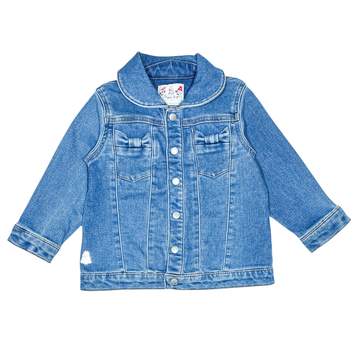 Veste de seconde main en jean pour bébé fille de 18 mois - Vue 1