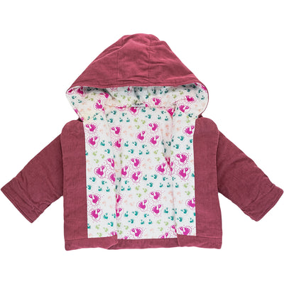Manteau de seconde main en coton bio pour bébé fille de 3 mois - photo alternative_1