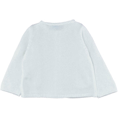 Cardigan de seconde main en coton pour bébé fille de 6 mois - photo verso