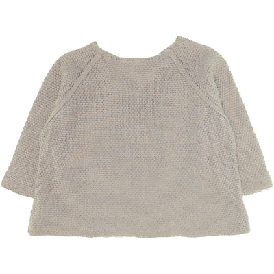 Cardigan de seconde main en coton bio pour bébé fille de 12 mois - photo verso