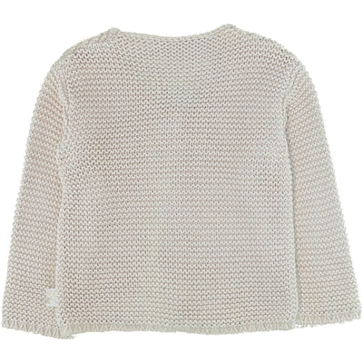 Cardigan de seconde main en coton bio pour bébé fille de 24 mois - photo verso