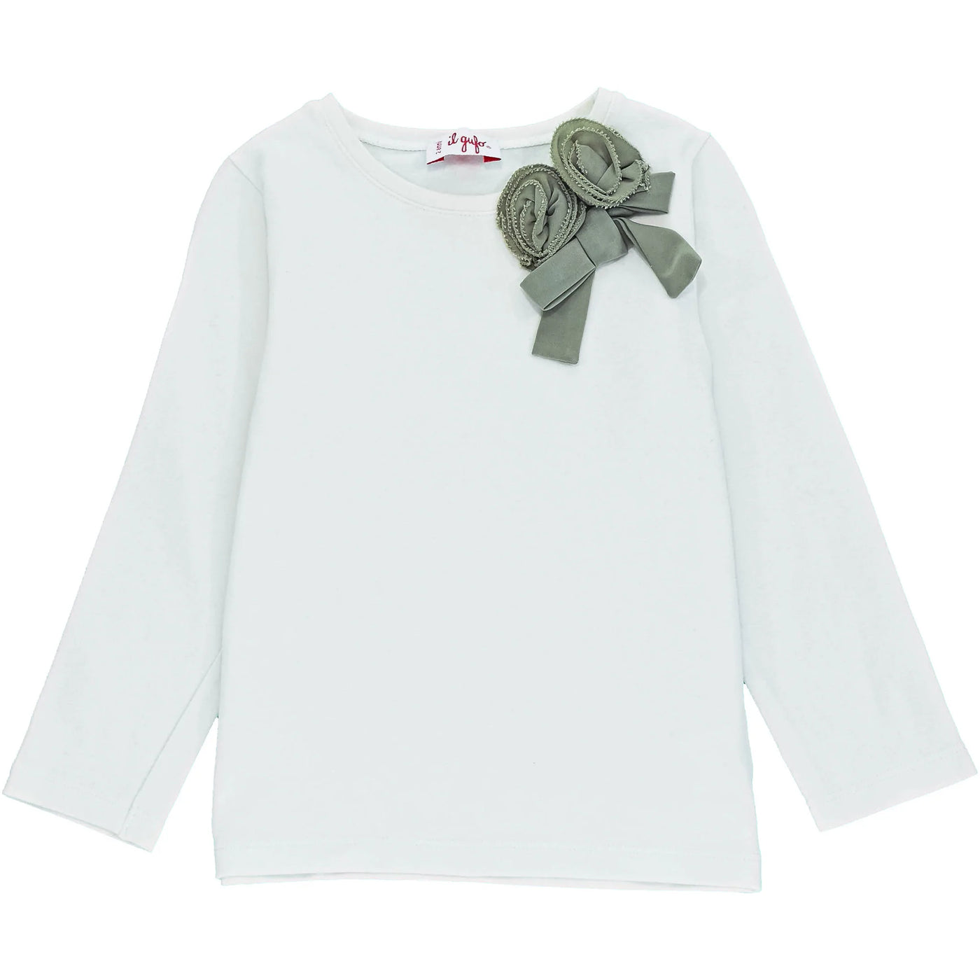 T-Shirt à manches longues de seconde main en coton et élasthanne pour bébé fille de 24 mois - photo recto