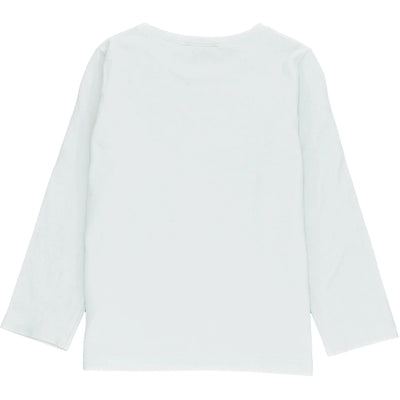 T-Shirt à manches longues de seconde main en coton et élasthanne pour bébé fille de 24 mois - photo verso