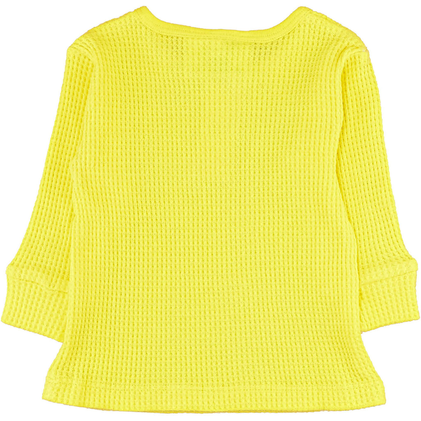 T-Shirt à manches longues de seconde main en nid d’abeille de coton pour bébéde 12 mois - photo verso