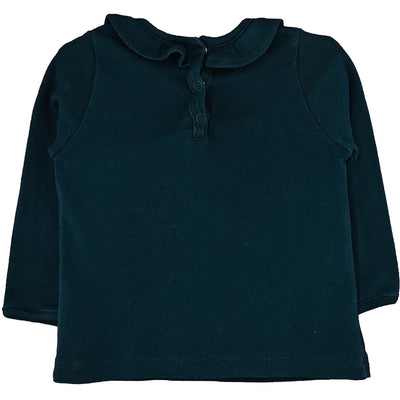 T-Shirt à manches longues de seconde main en coton pour bébé fille de 6 mois - photo verso