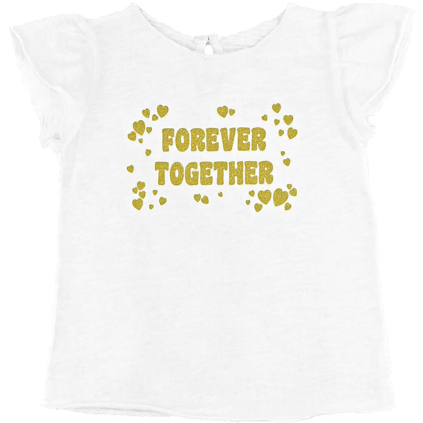 T-Shirt à manches courtes de seconde main en coton pour bébé fille de 6 mois - photo recto