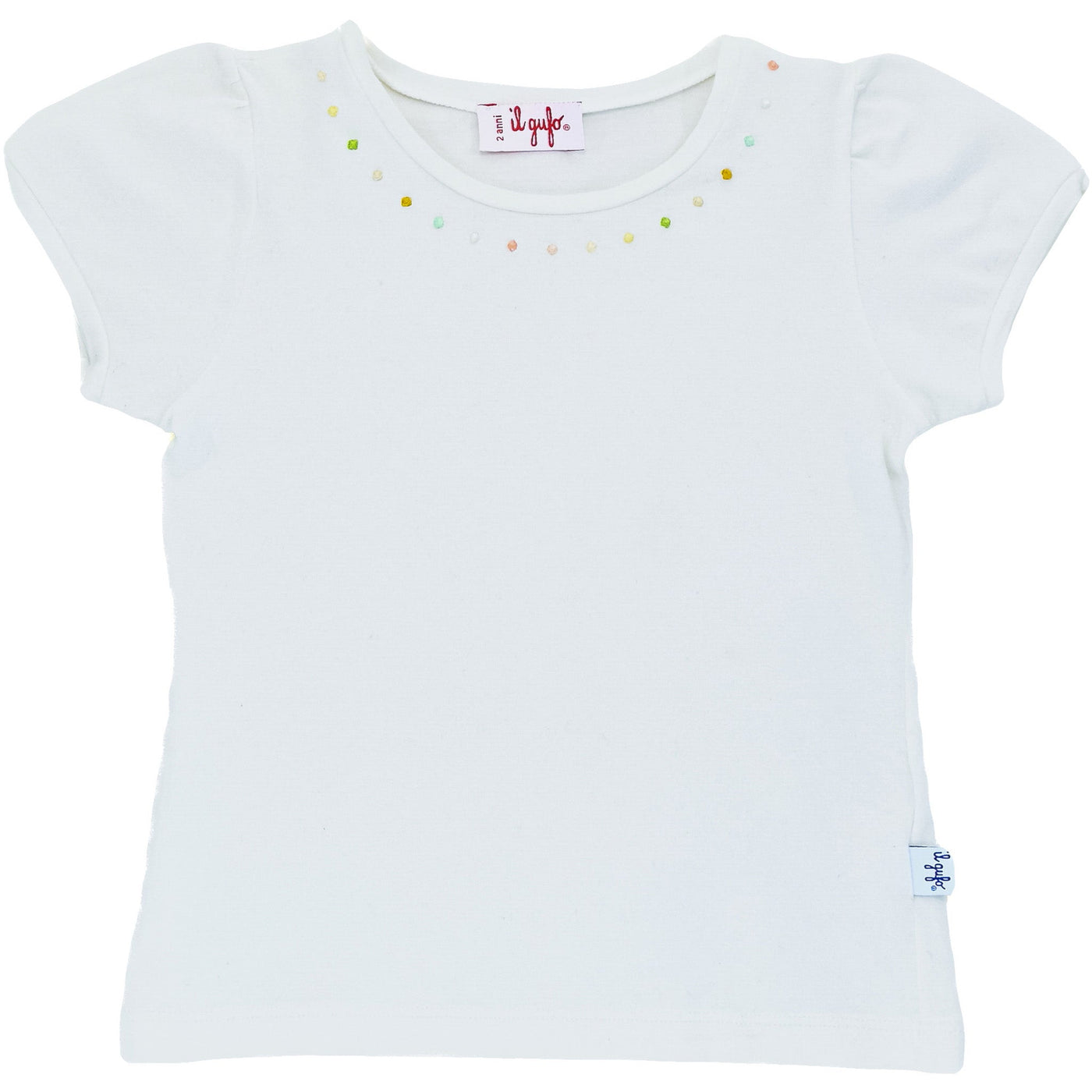 T-Shirt à manches courtes de seconde main pour bébé fille de 24 mois - photo recto