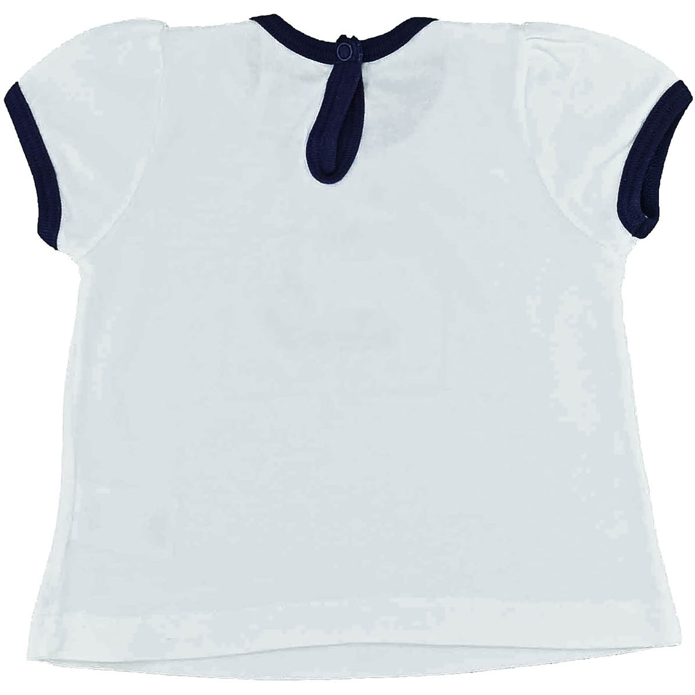T-Shirt à manches courtes de seconde main en coton pour bébé fille de 3 mois - photo verso