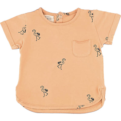 T-Shirt à manches courtes de seconde main pour bébé fille de 12-18 mois - photo recto