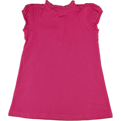 Robe à manches courtes de seconde main en coton pour bébé fille de 24 mois - photo verso