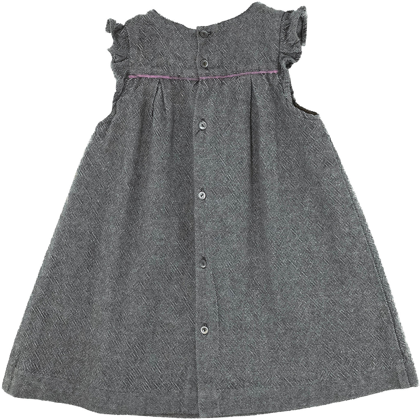 Robe sans manche de seconde main en coton pour bébé fille de 24 mois - photo verso