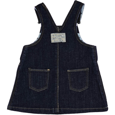 Robe salopette de seconde main pour bébé fille de 3 mois - photo verso
