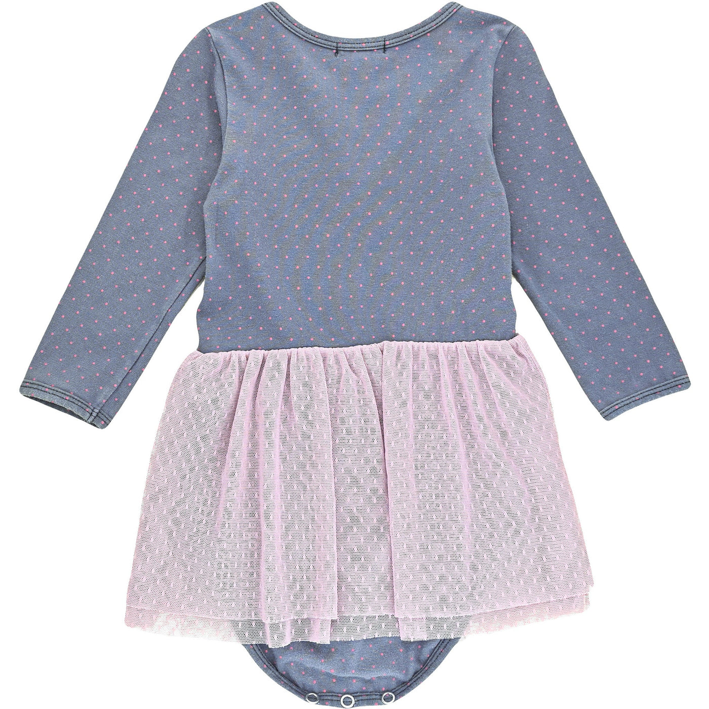 Robe-body de seconde main en coton et élasthanne pour bébé fille de 18 mois - photo verso