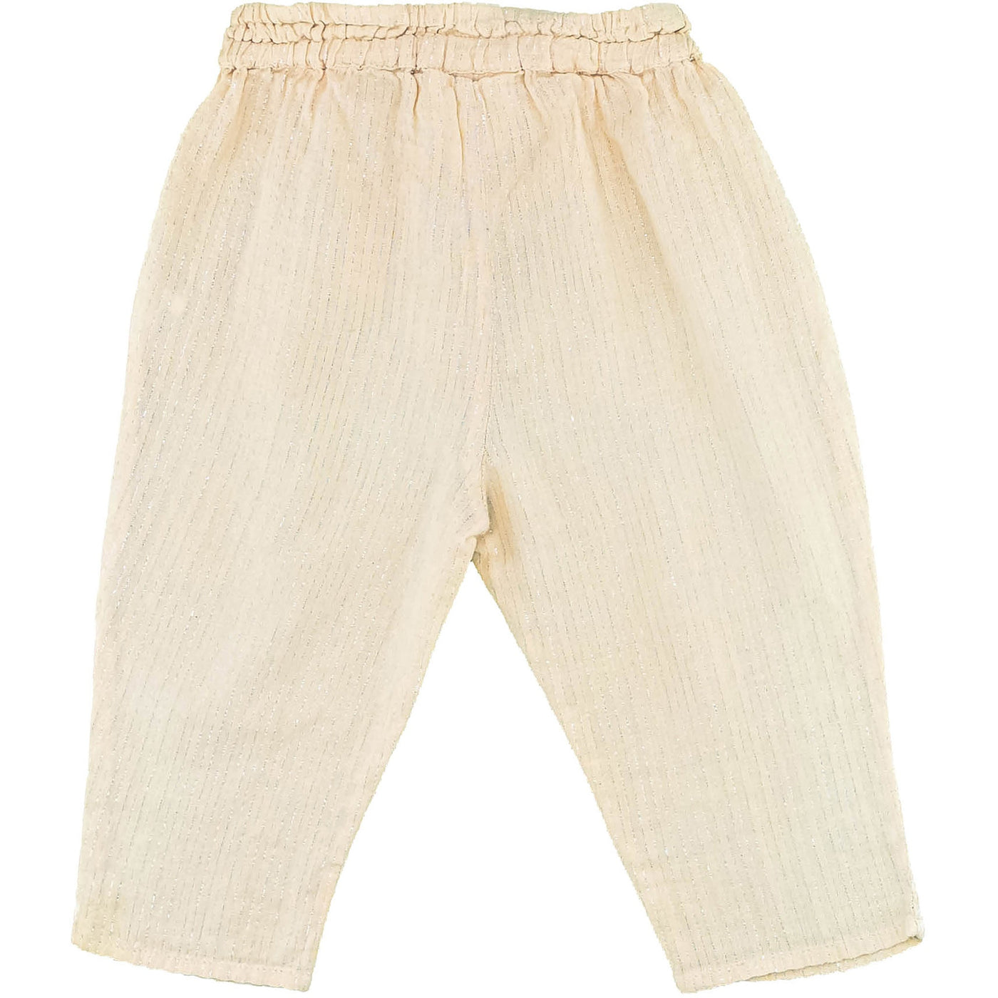 Pantalon de seconde main en coton pour bébé fille de 12 mois - photo verso