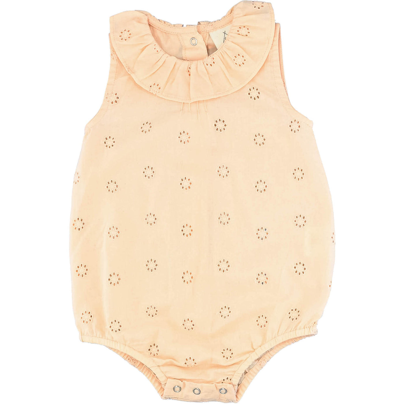 Barboteuse de seconde main en coton bio pour bébé fille de 9-12 mois - photo recto