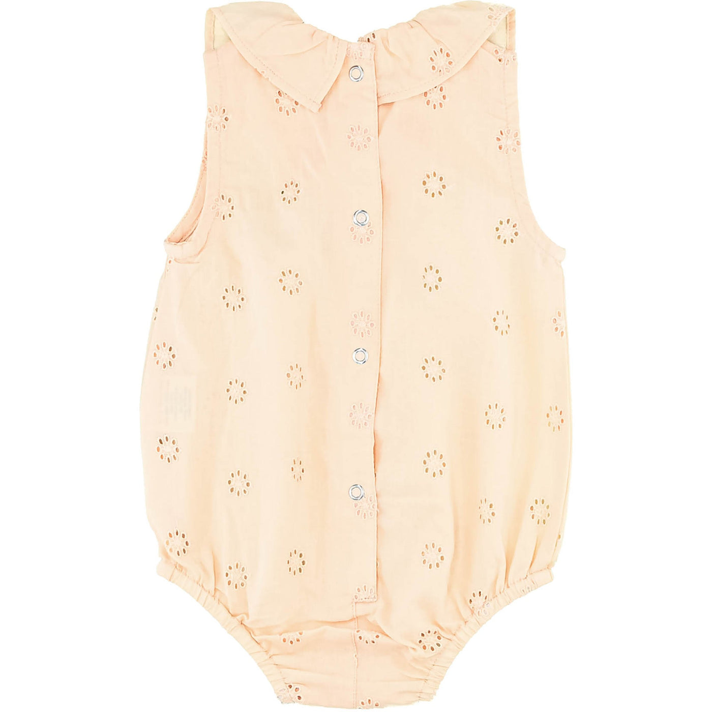 Barboteuse de seconde main en coton bio pour bébé fille de 3-6 mois - photo verso