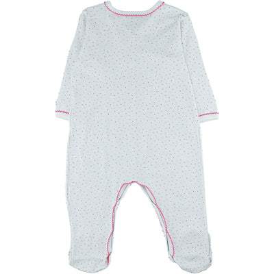 Pyjama de seconde main en coton pour bébé fille de 12 mois - photo verso