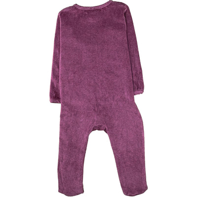 Pyjama de seconde main en coton bio pour bébé fille de 12 mois - photo verso