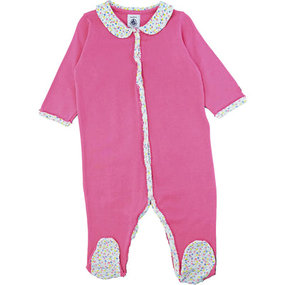 Pyjama de seconde main en coton pour bébé fille de 6 mois - photo recto