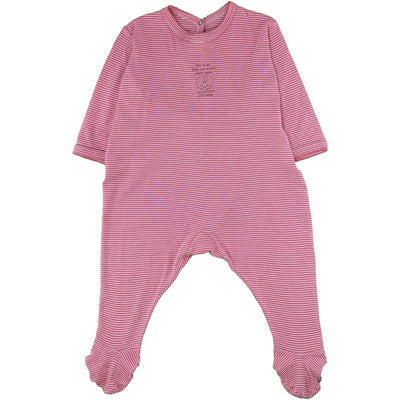 Pyjama de seconde main en coton pour bébé fille de 6 mois - photo recto
