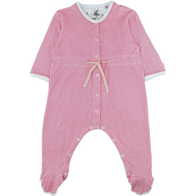 Pyjama de seconde main en coton pour bébé fille de 6 mois - photo recto