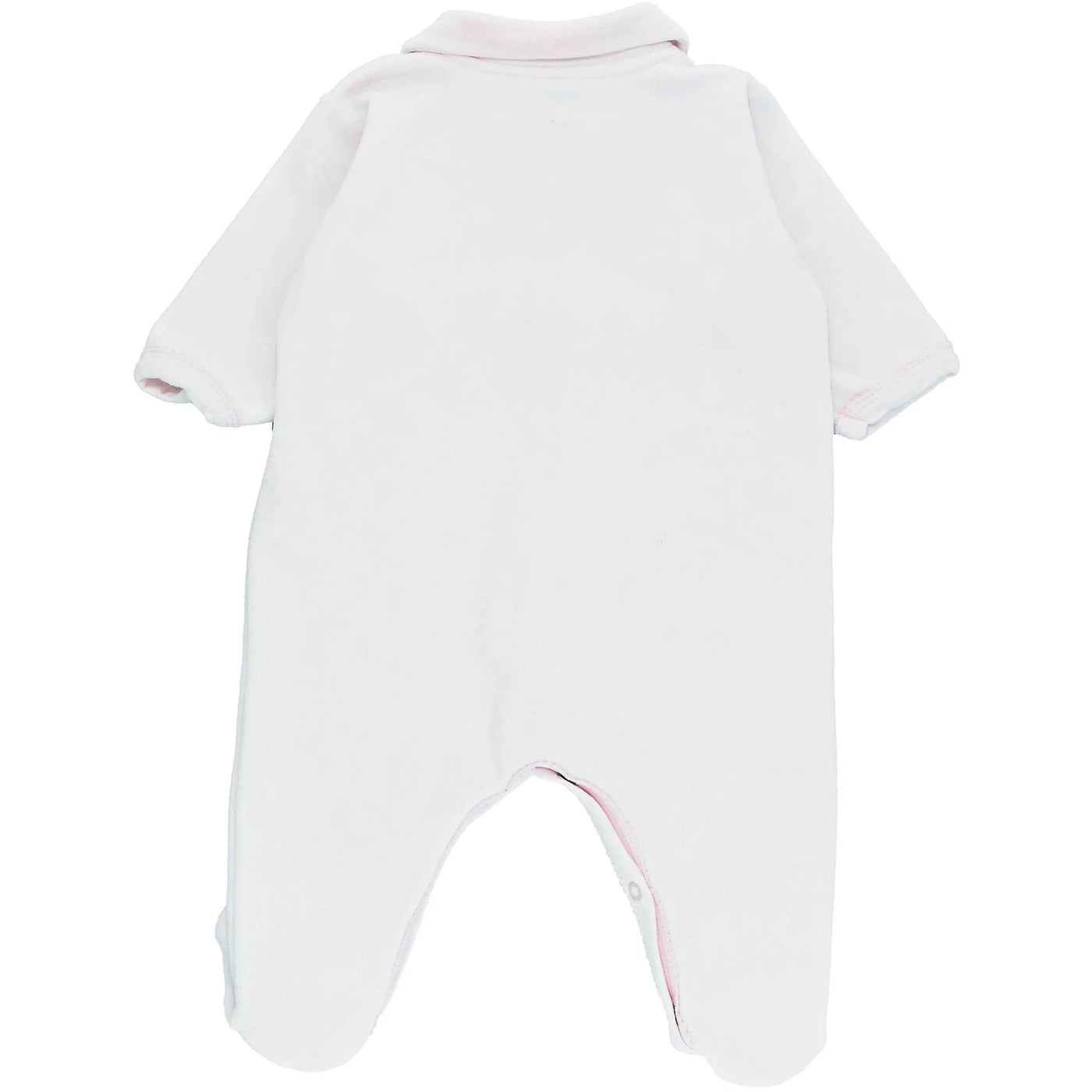 Pyjama de seconde main en velours pour bébé fille de 3 mois - photo verso