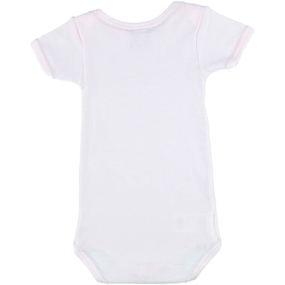 Body à manches courtes de seconde main en coton pour bébé fille de 3 mois - photo verso