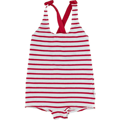 Maillot de bain 1 pièce de seconde main pour bébé fille de 18 mois - photo recto