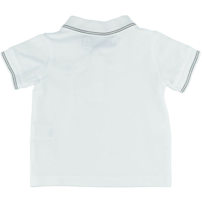 Polo à manches courtes de seconde main en coton pour bébé garçon de 12 mois - photo verso