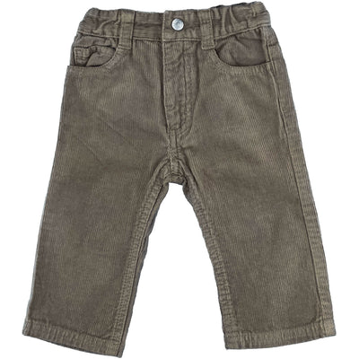 Pantalon de seconde main en velours pour bébé garçon de 6 mois - photo recto