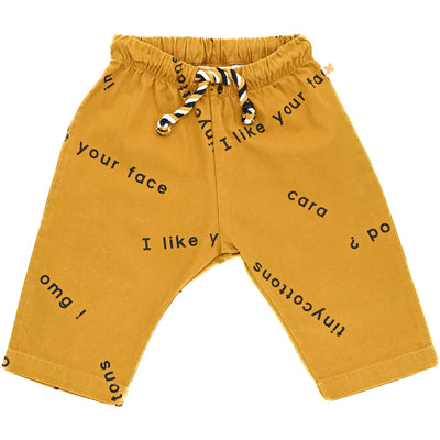 Pantalon de seconde main en coton pour bébé garçon de 3-6 mois - photo recto