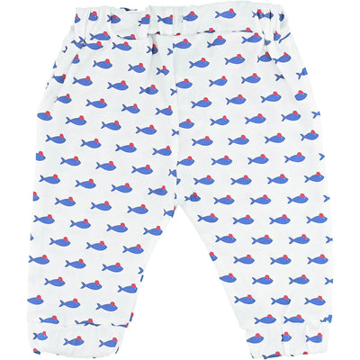 Pantalon de seconde main en coton pour bébéde 3 mois - photo verso