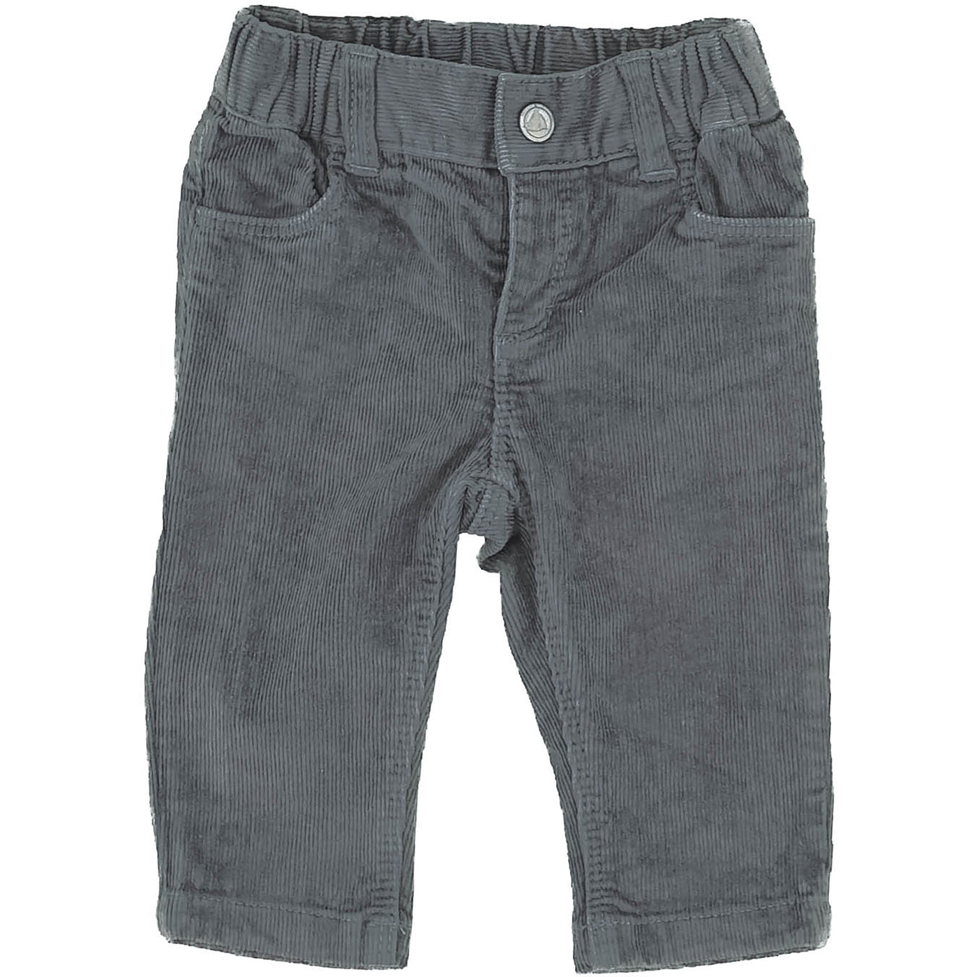 Pantalon de seconde main en velours pour bébé garçon de 3 mois - photo recto