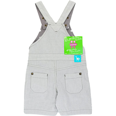 Salopette-short de seconde main en coton bio pour bébé garçon de 6 mois - photo verso
