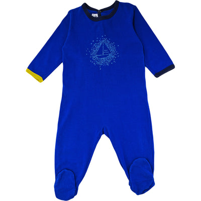 Pyjama de seconde main en coton pour bébé garçon de 12 mois - photo recto