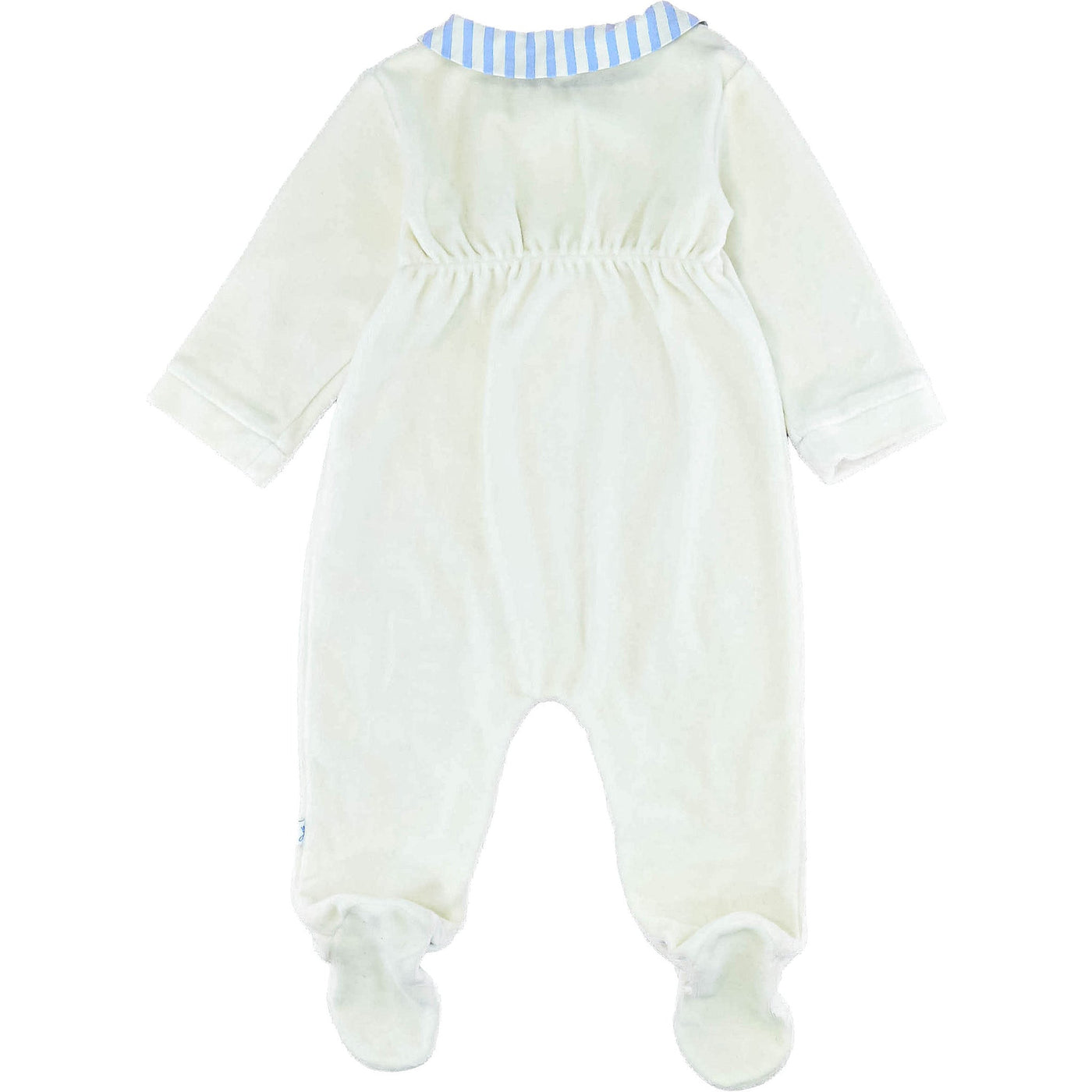 Pyjama de seconde main en velours pour bébé garçon de 6 mois - photo verso