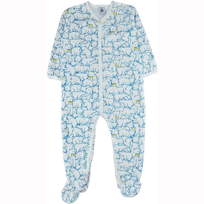 Pyjama de seconde main en velours pour bébéde 24 mois - photo recto
