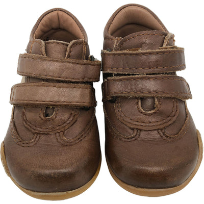 Bottillons de seconde main en cuir pour bébé garçon  - photo face