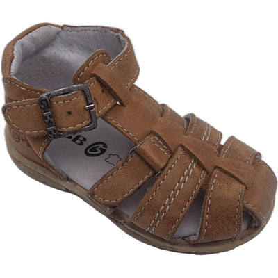 Sandales de seconde main en cuir pour bébé - photo quarts